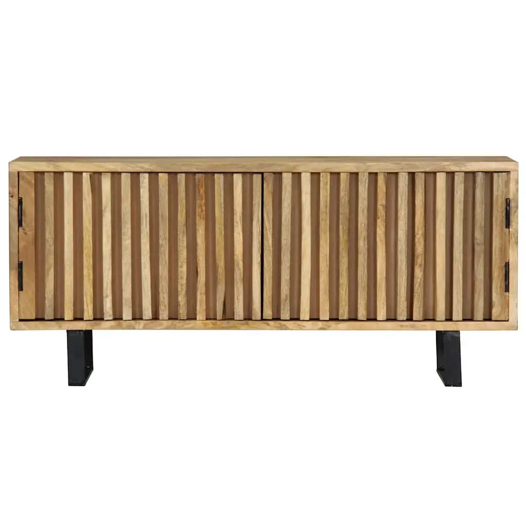 Brown Solid Mango Wood TV Cabinet 90x30x40 cm