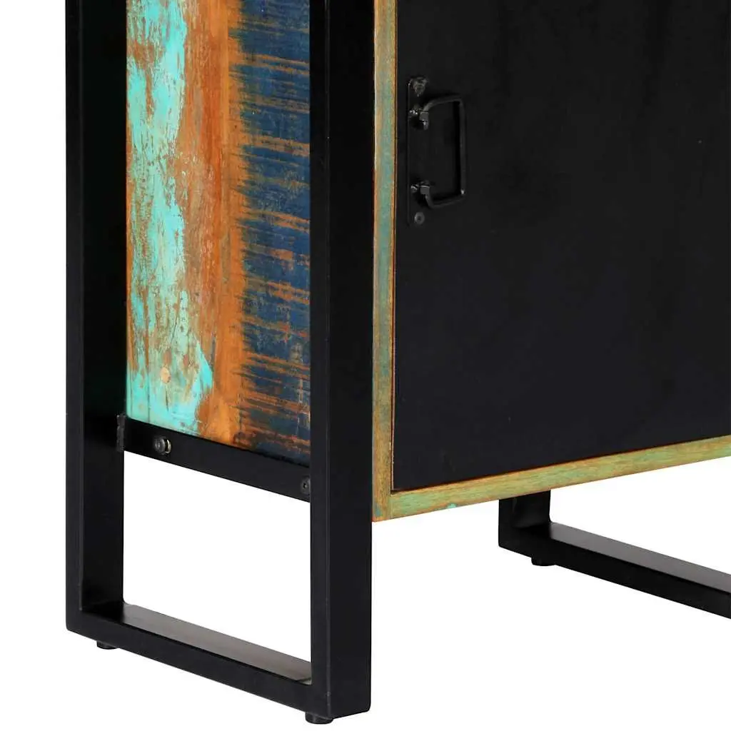 Bookshelf Reclaimed Wood 45x30x171 cm Multicolour