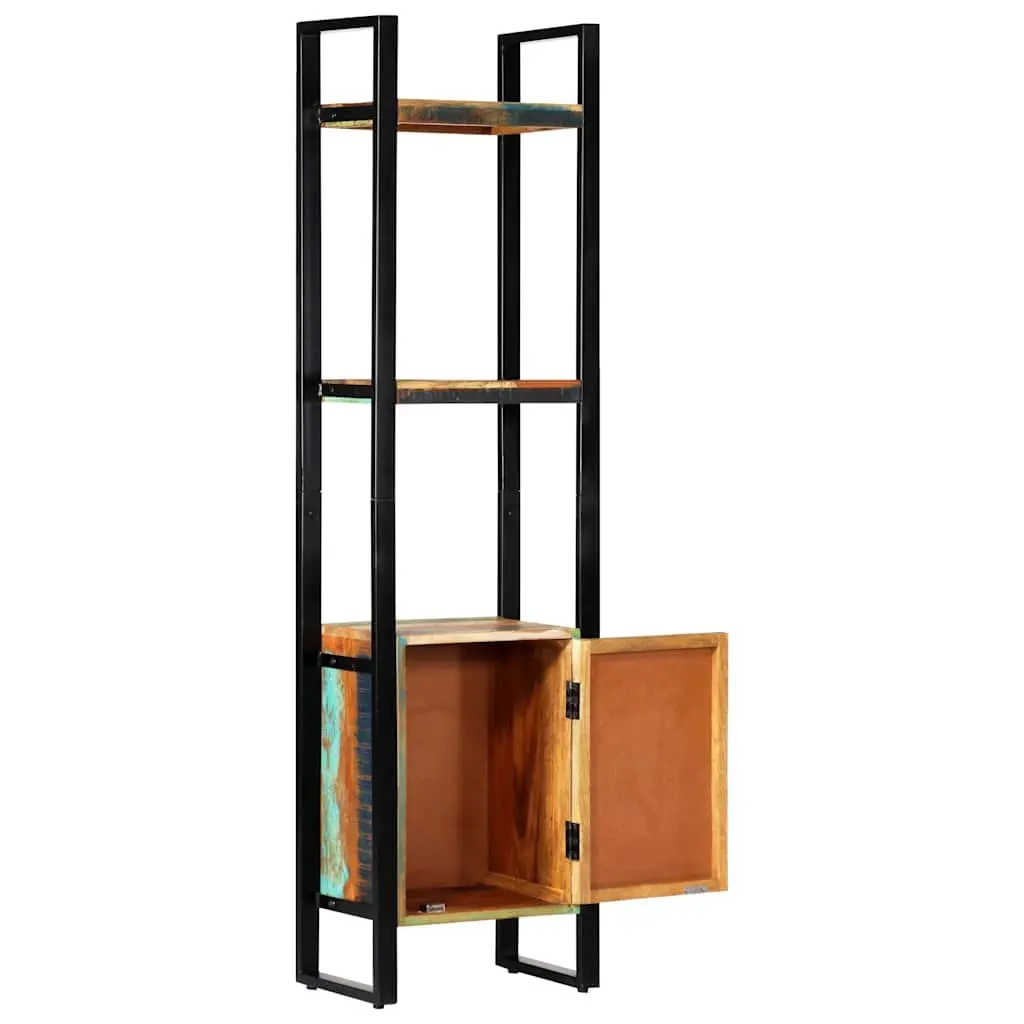 Bookshelf Reclaimed Wood 45x30x171 cm Multicolour
