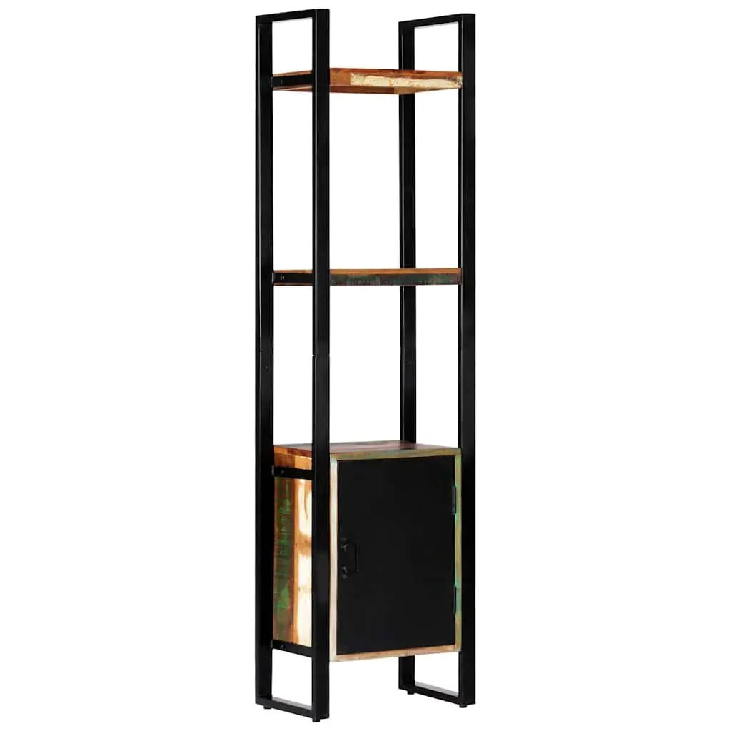Bookshelf Reclaimed Wood 45x30x171 cm Multicolour
