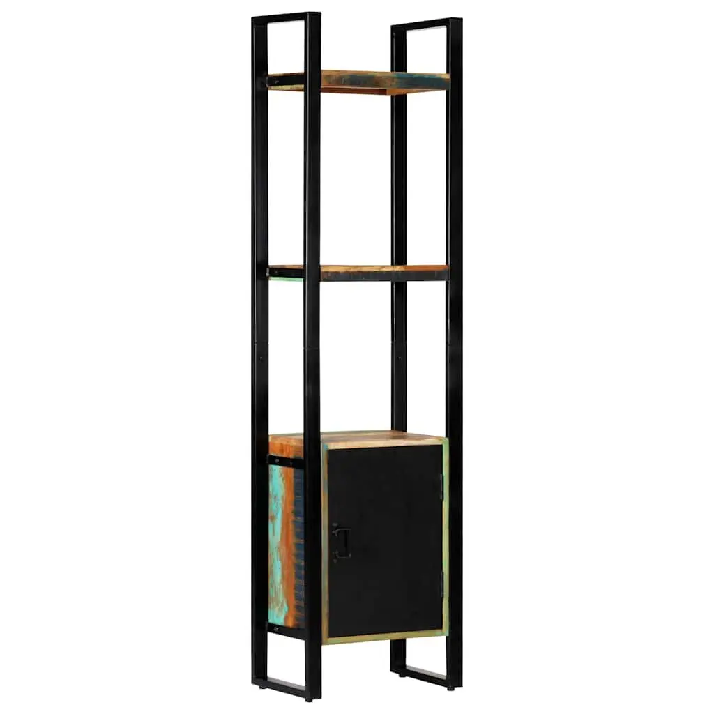Bookshelf Reclaimed Wood 45x30x171 cm Multicolour