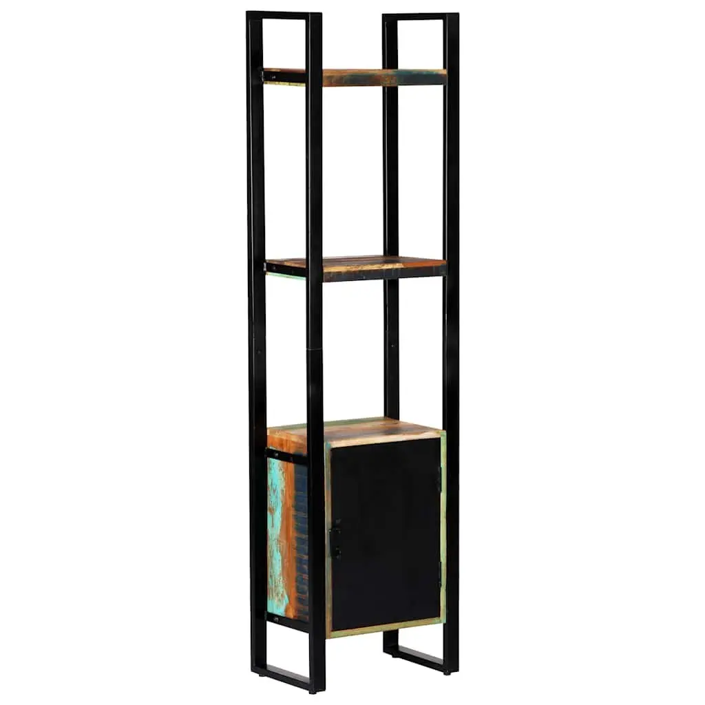 Bookshelf Reclaimed Wood 45x30x171 cm Multicolour