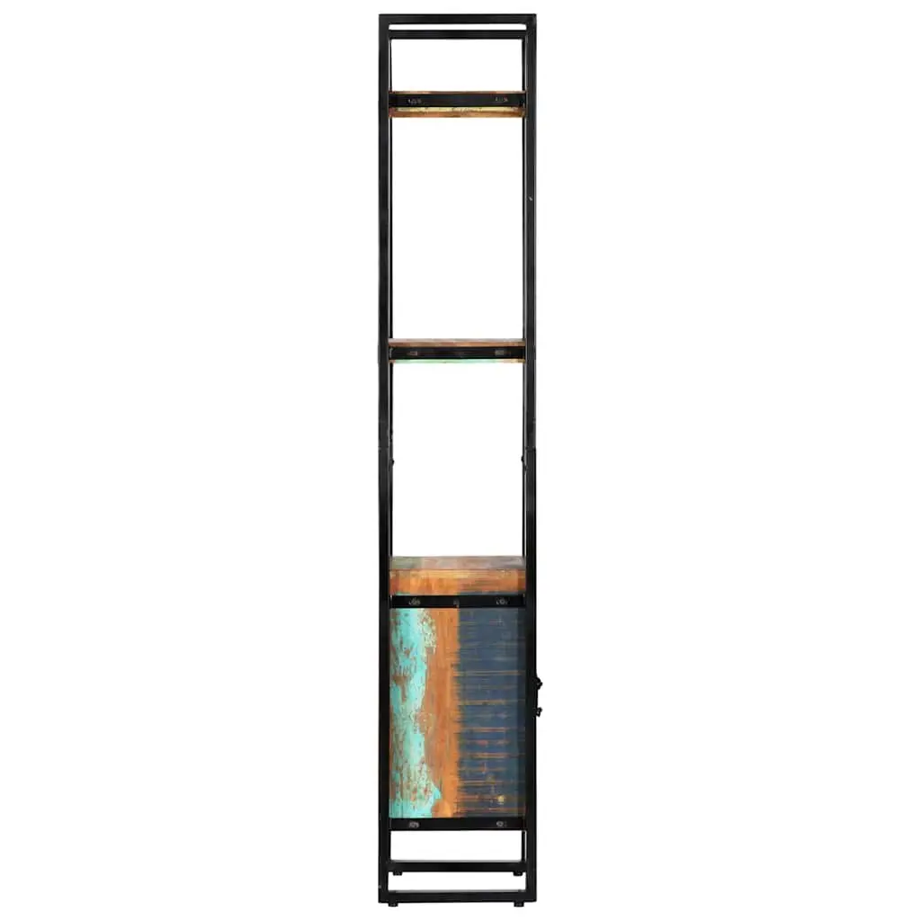 Bookshelf Reclaimed Wood 45x30x171 cm Multicolour