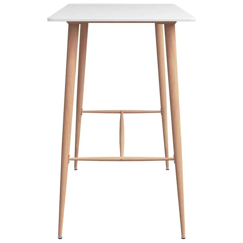White Bar Table for Kitchen and Dining
