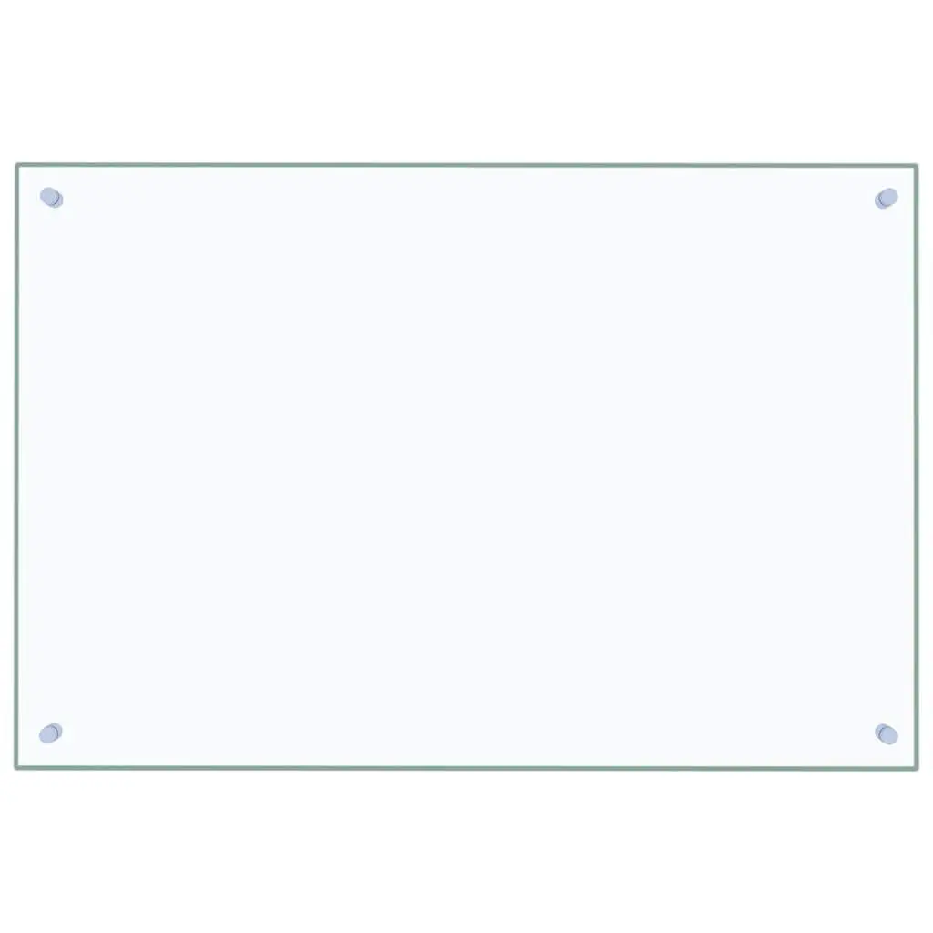 Tempered Glass Kitchen Backsplash 90x60 cm