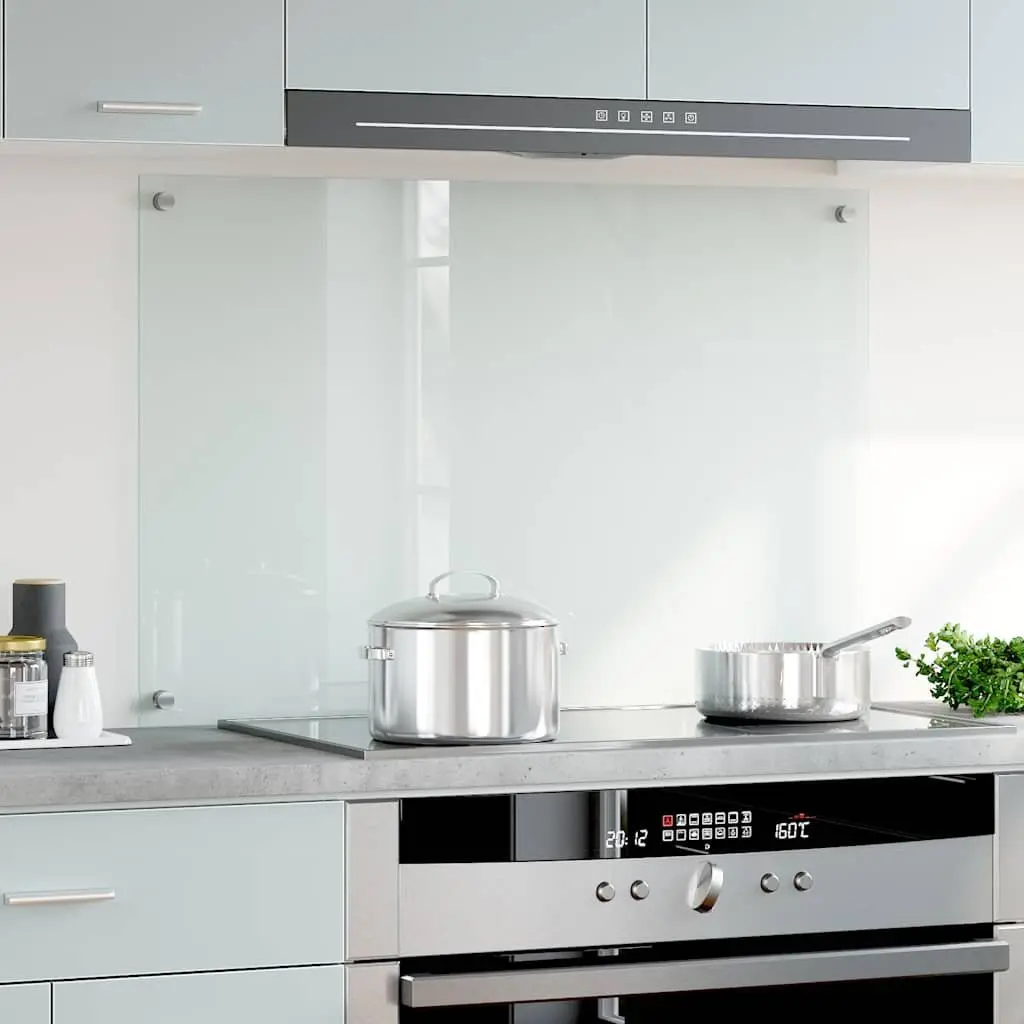 Tempered Glass Kitchen Backsplash 90x60 cm