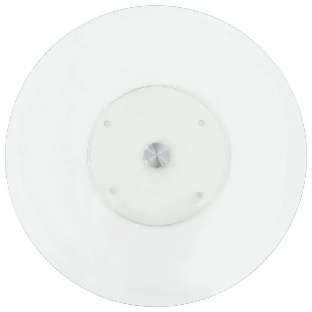 Rotating Serving Plate 60cm Tempered Glass