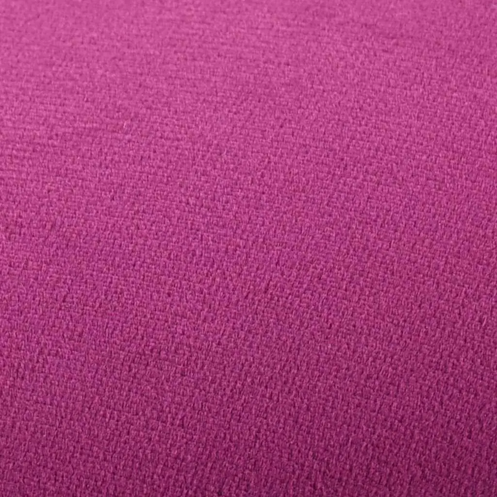 Barrel Stool Velvet Purple 28 x 36 cm Metal Base Footrest Ottoman Side Table