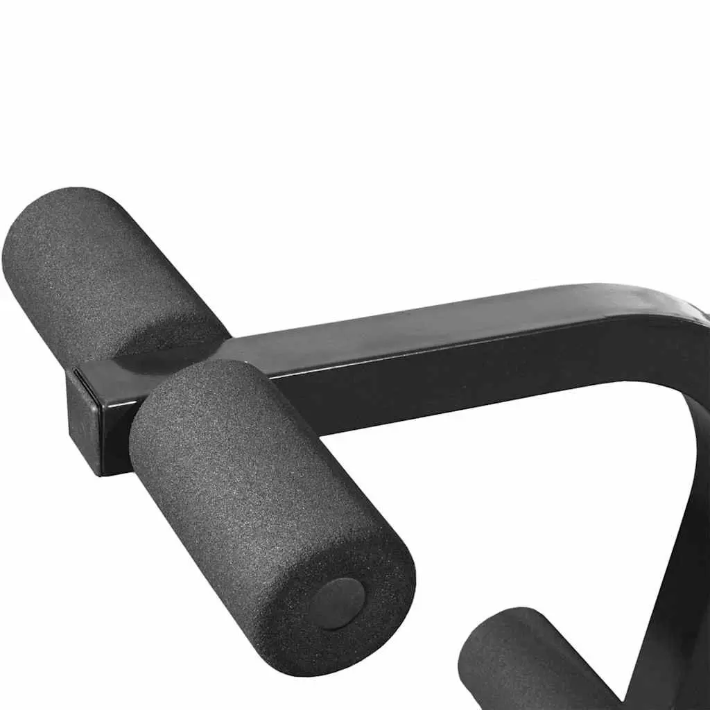 Folding Weight Bench White Adjustable Padded Backrest Dumbbell and Barbell Set Home Gym Equipment