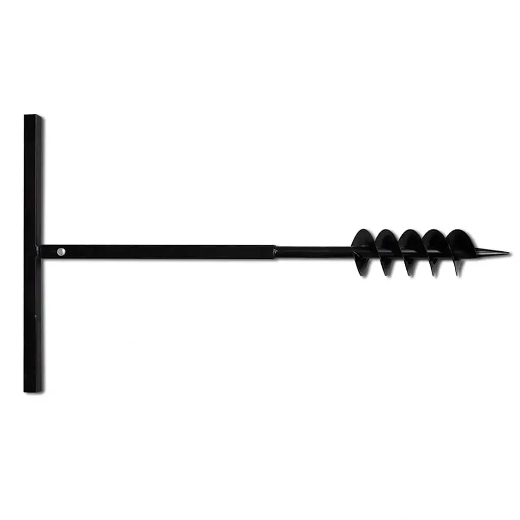 Ground Drill Steel 100mm with Handle 8 Extension Tubes 9m