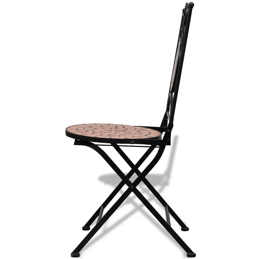 3 Piece Mosaic Bistro Set for Outdoor Use