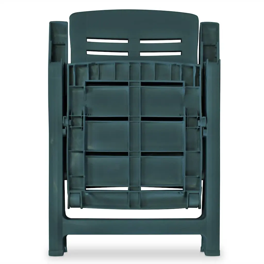 Outdoor Dining Set with 7 Pieces and Folding Chairs
