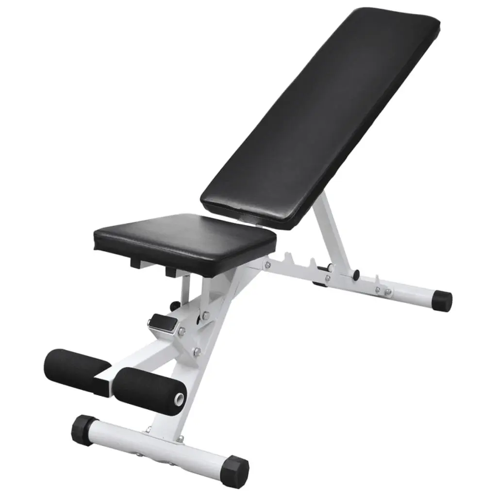 Adjustable Weight Bench and Barbell Set 30.5kg