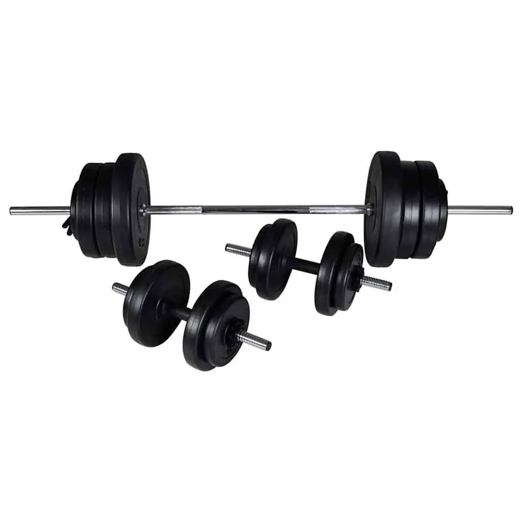 Adjustable Workout Bench with Weight Rack Set