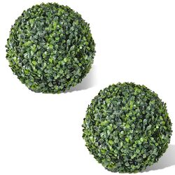 Quality Artificial Boxwood Balls 35cm for Home Decor