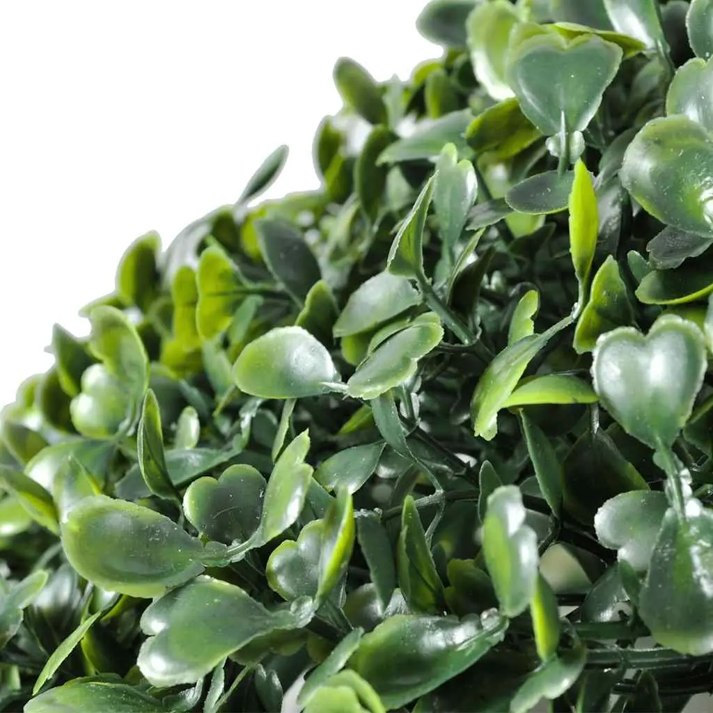 Artificial Boxwood Balls Plastic 35cm Green Indoor Outdoor Garden Decor Topiary