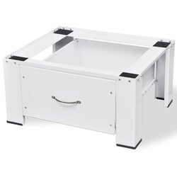 Durable Washing Machine Pedestal Riser with Storage Drawer