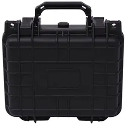 Durable Hard Shell Black Camera Bag for Travel Storage