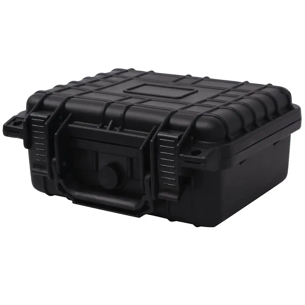 Camera Bag Hard Shell Protective Equipment Case Black 27 x 24.6 x 12.4 cm