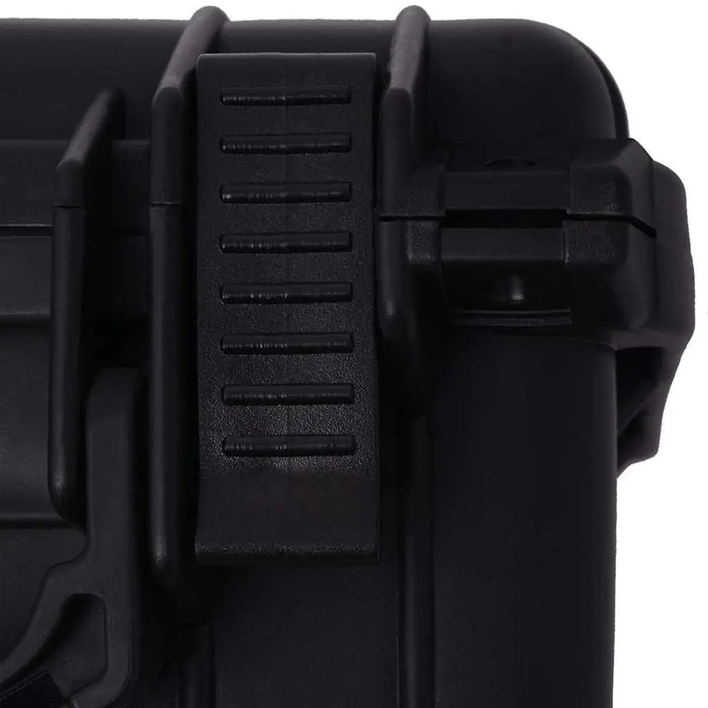 Camera Bag Hard Shell Protective Equipment Case Black 27 x 24.6 x 12.4 cm