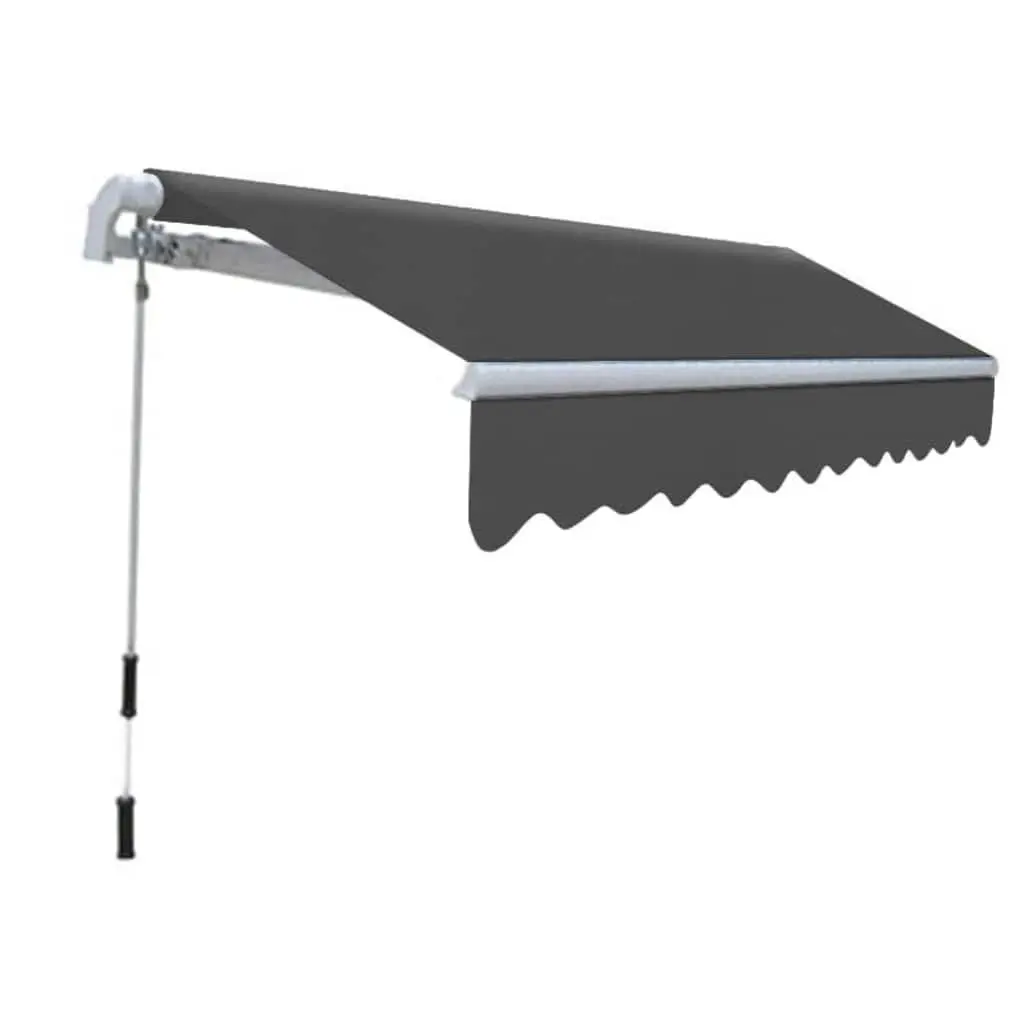 300cm Manual Folding Awning for Outdoor Spaces