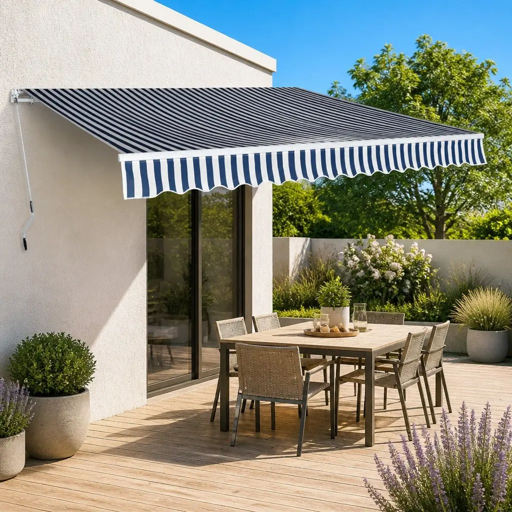 400cm Folding Manual Awning for Outdoor Use