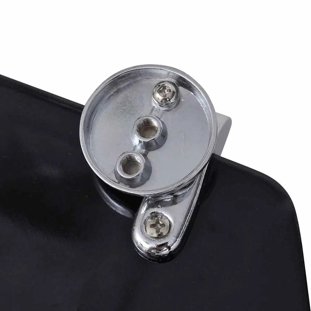 Toilet Seats MDF 2 Pack Black Universal Bathroom Fixture