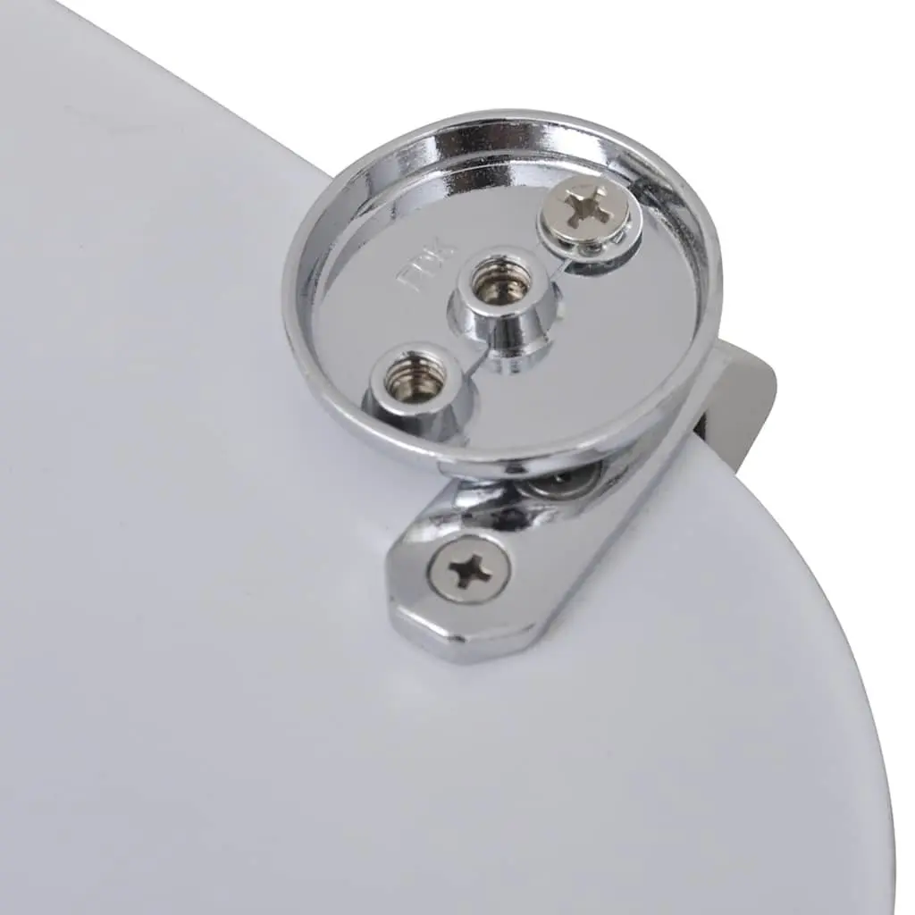 Toilet Seats with Lids 2 pcs MDF Multicolour Bathroom Fixture Hardware