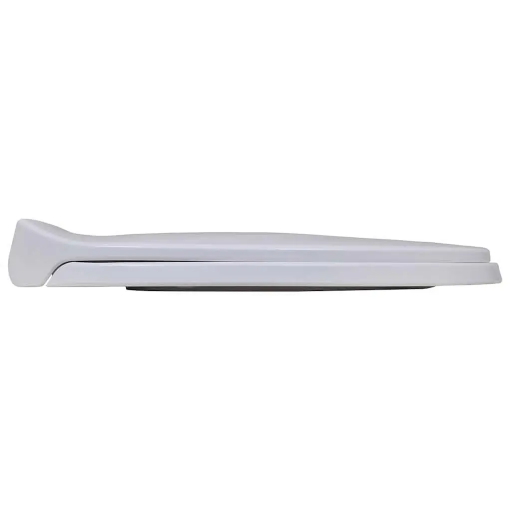 Toilet Seats Polypropylene Standard Bowl White 2 Pack