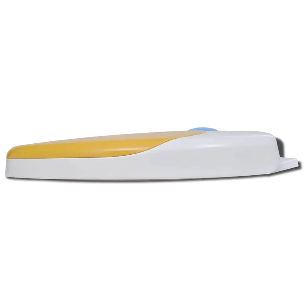 Toilet Seats Polypropylene 2 Pack White Yellow