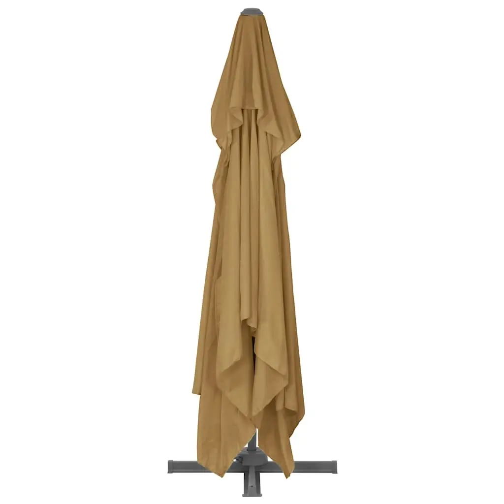 Garden Parasol with 360-Degree Tilt and Base