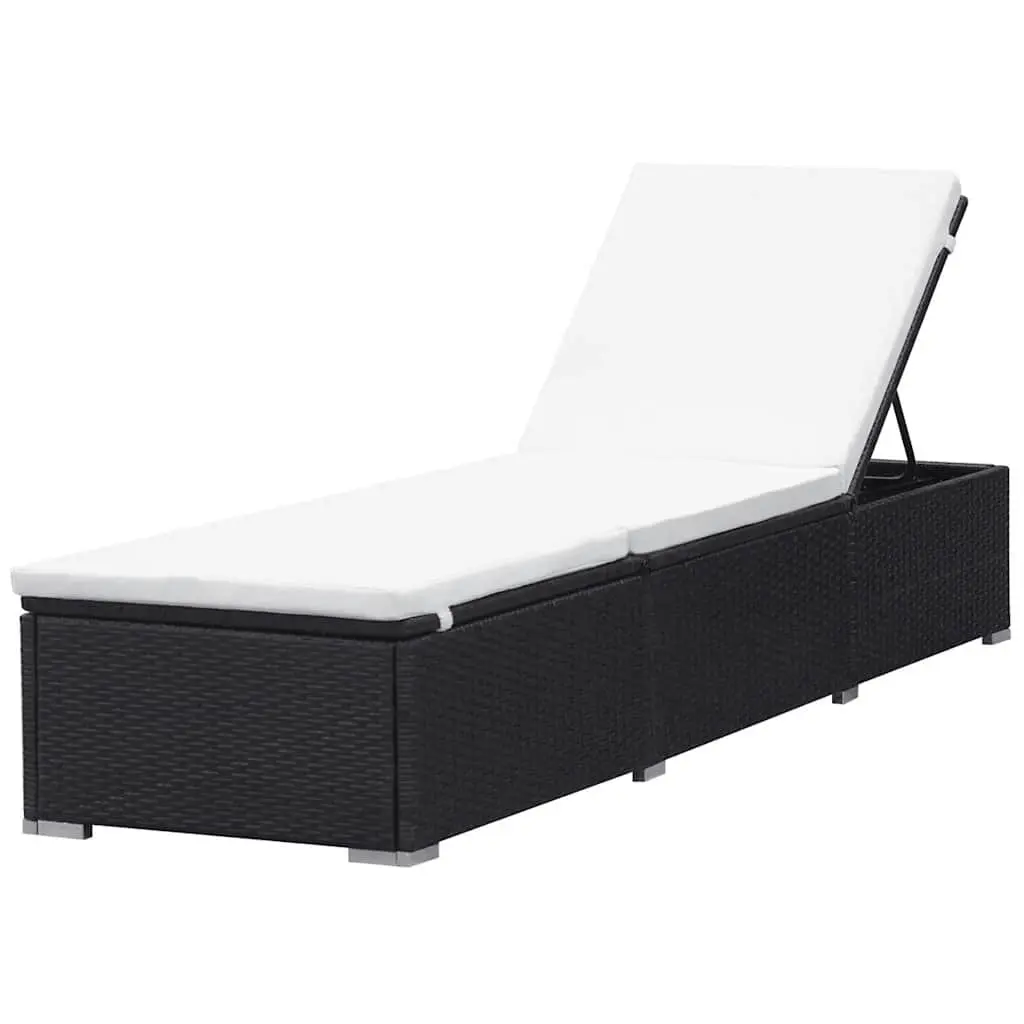 Outdoor Garden Sun Lounger Set with Cushions