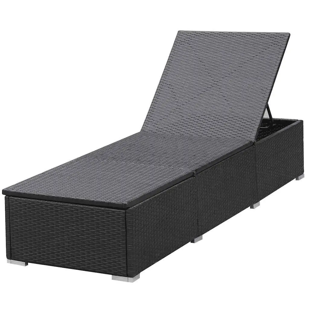 Outdoor Garden Sun Lounger Set with Cushions