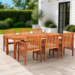 Elegant 7 Piece Outdoor Dining Set for Patio and Backyard