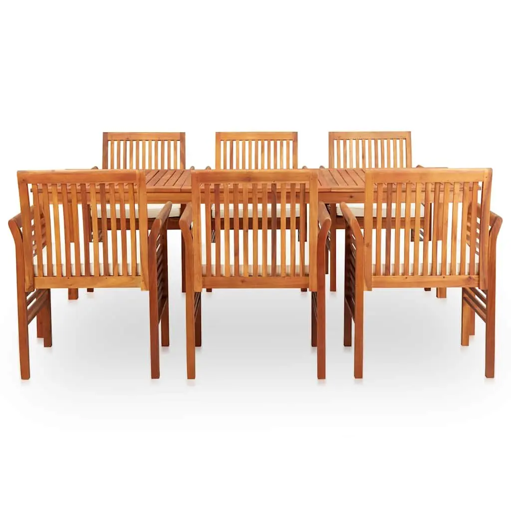 7 Piece Outdoor Dining Set for Patio and Backyard