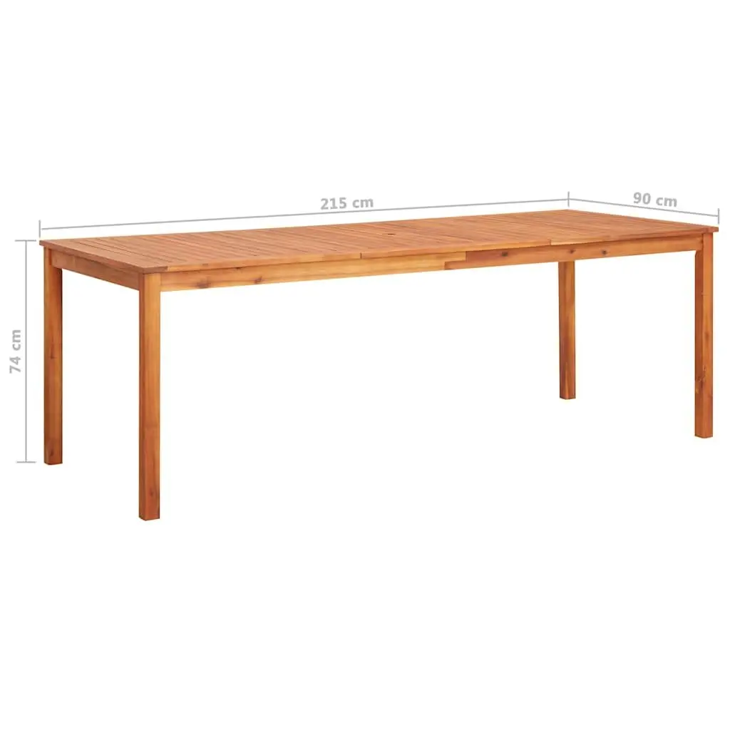 9 Piece Outdoor Dining Set with Cushions