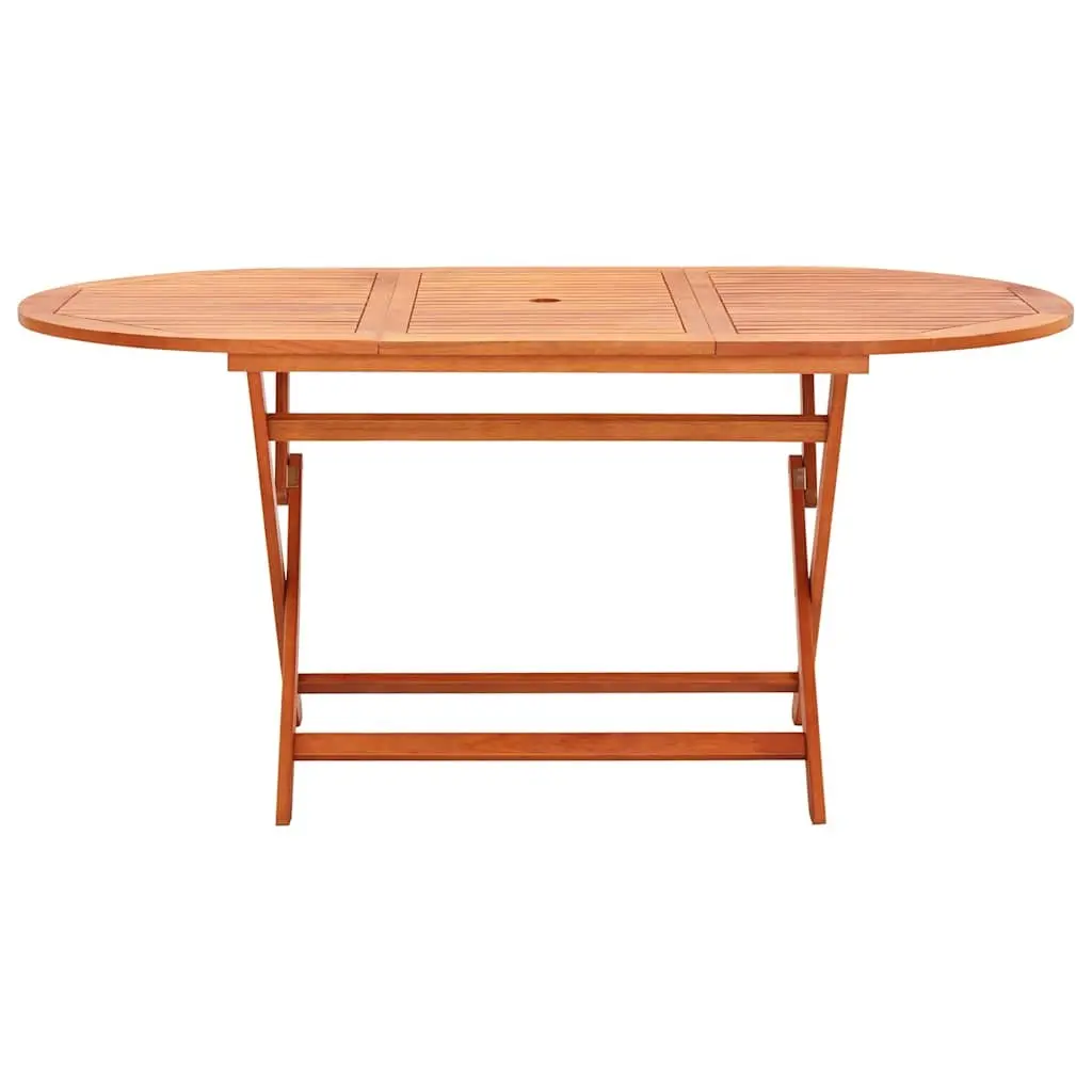 Solid Eucalyptus Wood 9 Piece Outdoor Dining Set