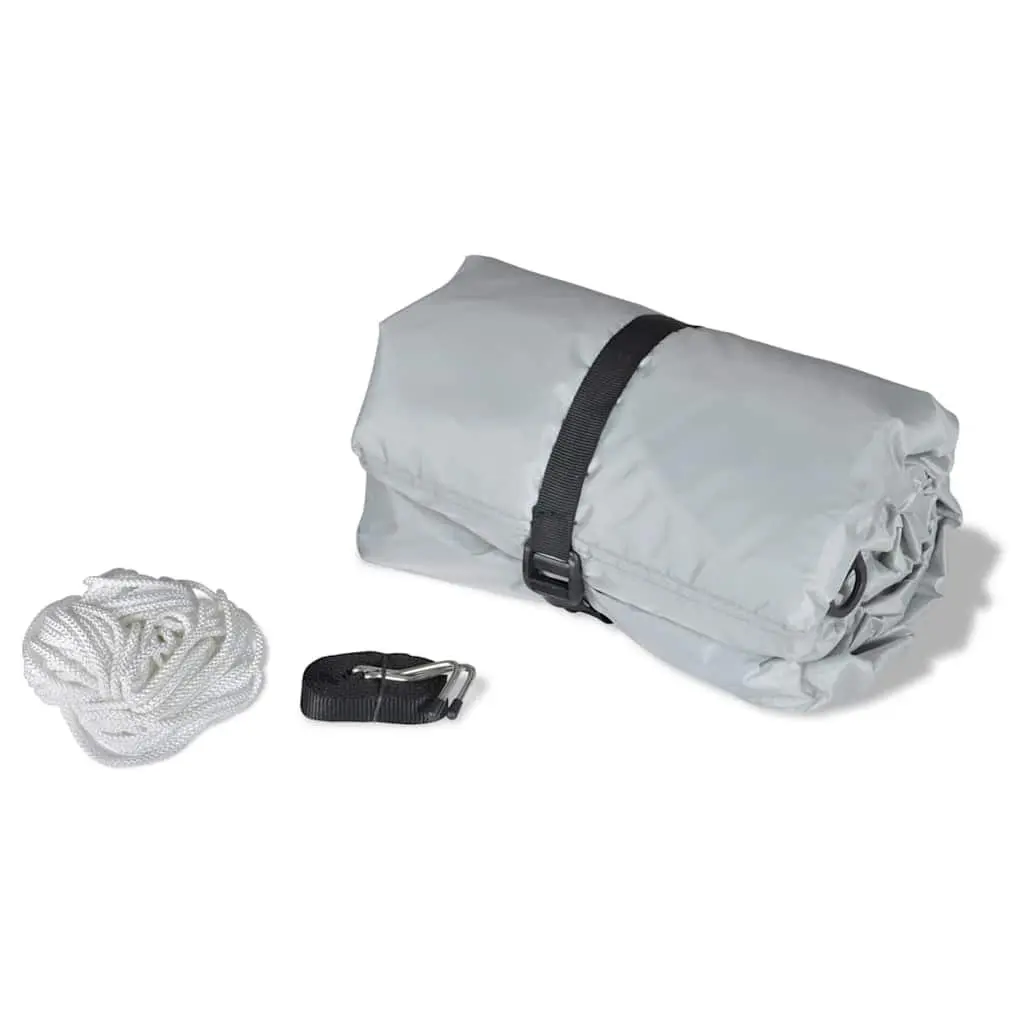 Boat Cover Pigment Coated Polyester 427-488cm Grey 2 Piece
