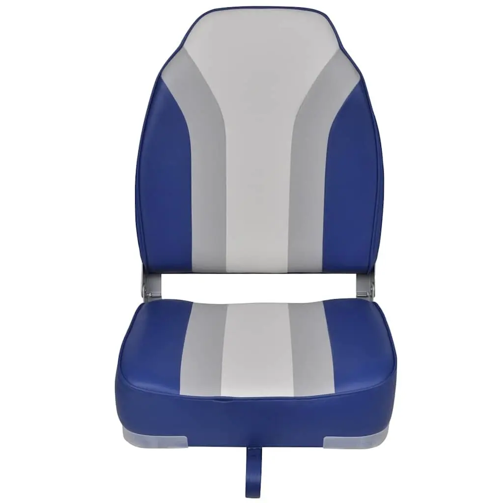 High Backrest Foldable Waterproof Boat Seats in Grey