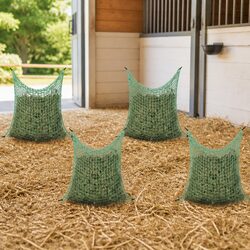 Premium Hay Nets Set of 4 for Horses and Ponies
