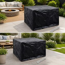 Durable Garden Furniture Cover for 4 Person Rattan Set