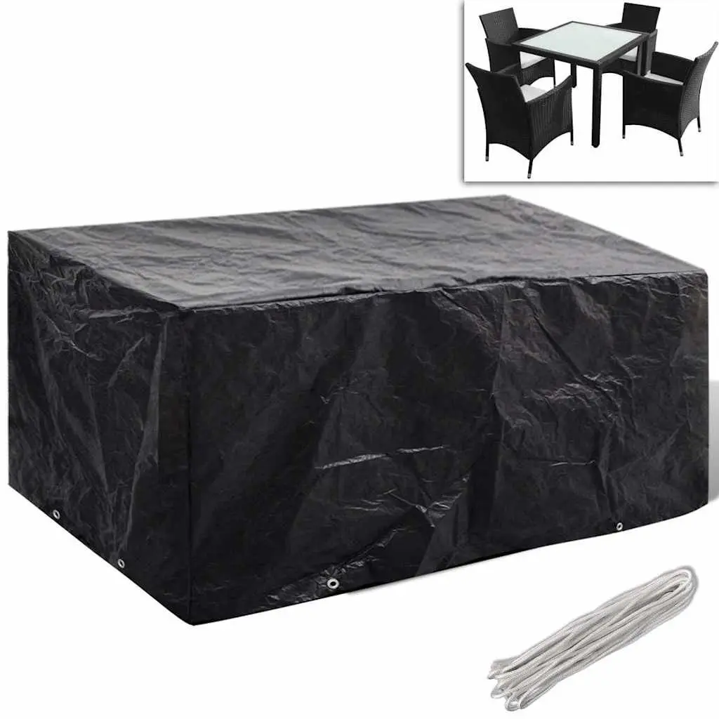 Garden Furniture Covers for Rattan Set, 2 pcs