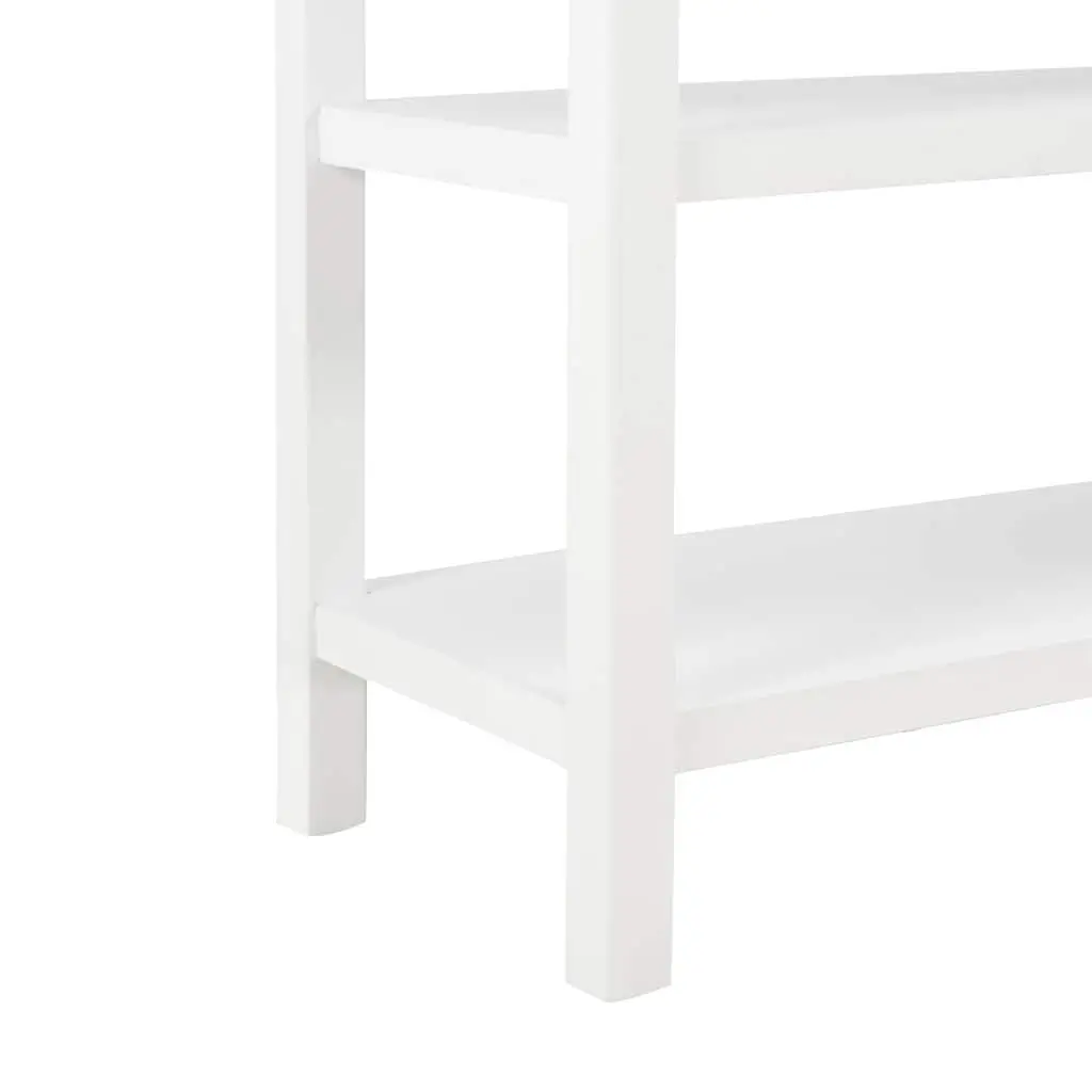 White Storage Cabinet with 2 Drawers