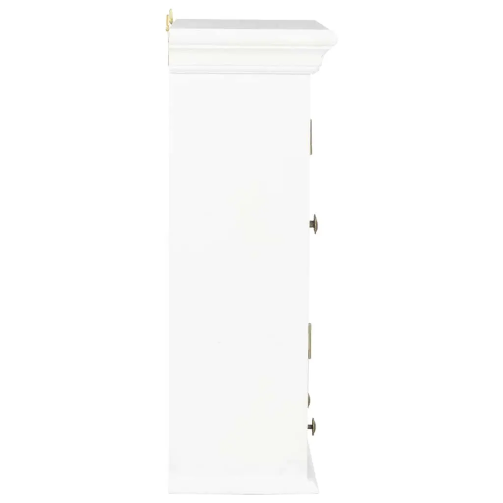 Wall Cabinet Engineered Wood 49x22x59cm White