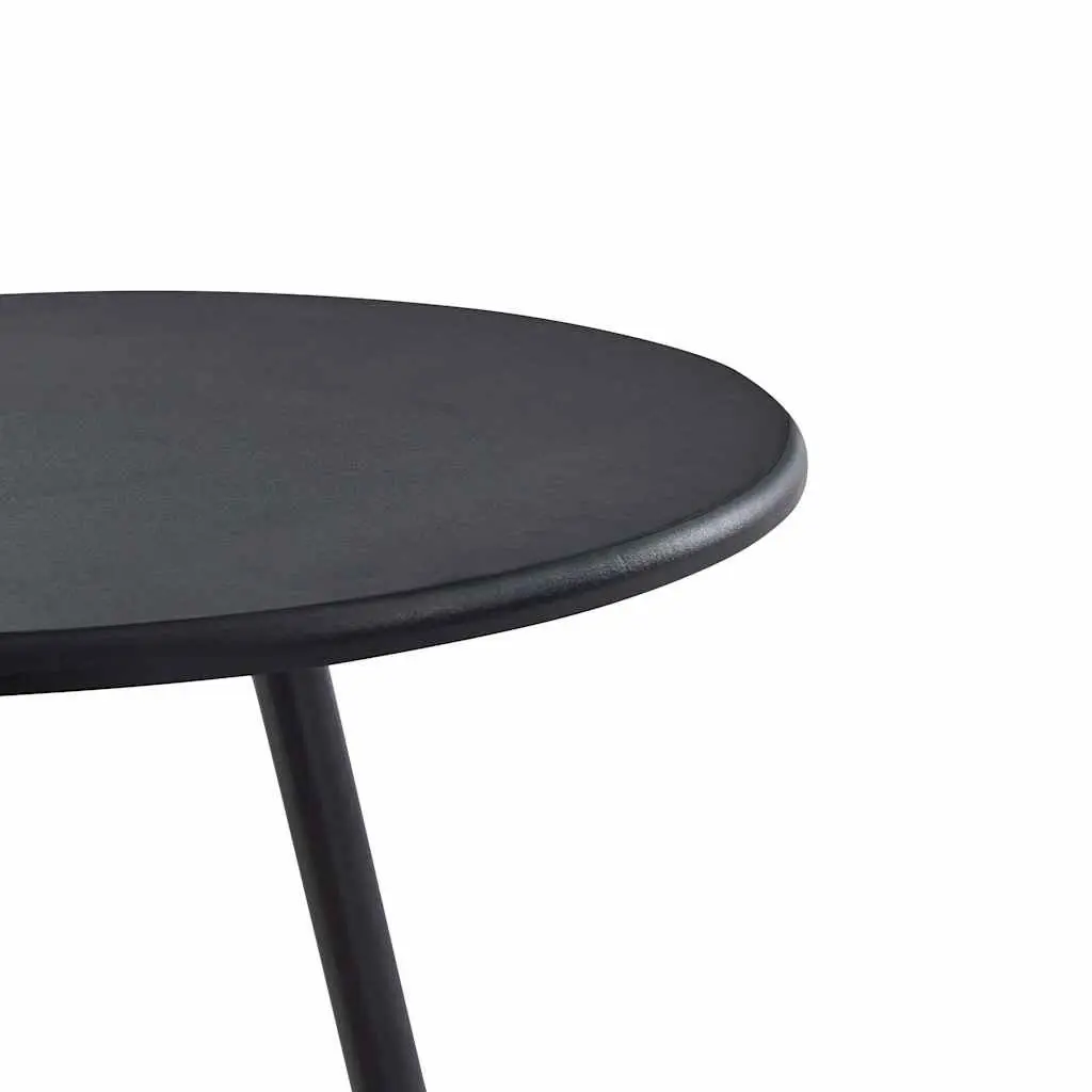Black Bar Table for Kitchen and Bistro