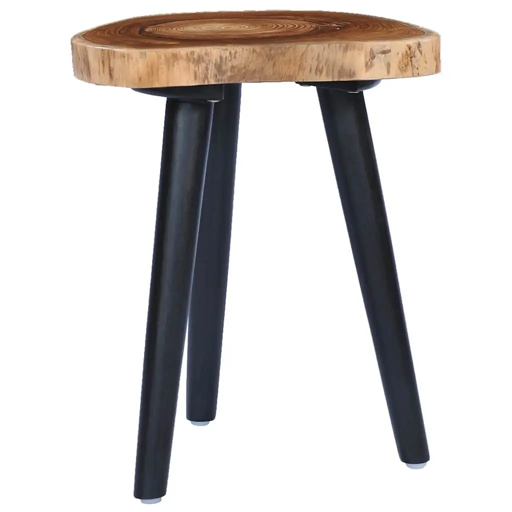 Round Teak Root Coffee Table with Mango Wood Base 40x45cm