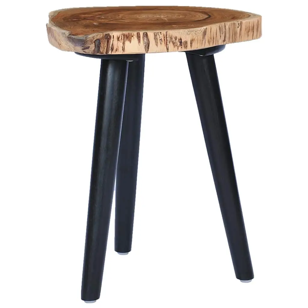 Round Teak Root Coffee Table with Mango Wood Base 40x45cm