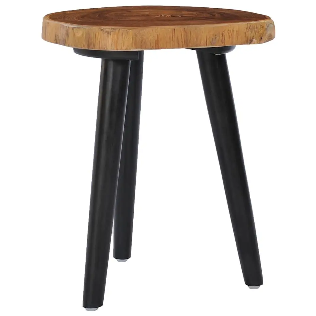 Round Teak Root Coffee Table with Mango Wood Base 40x45cm