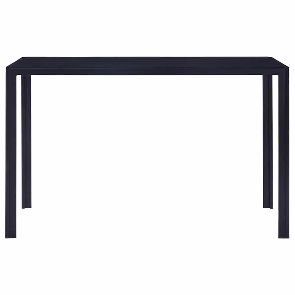 Dining Set Grey 7 Piece Modern Table and 6 Chairs