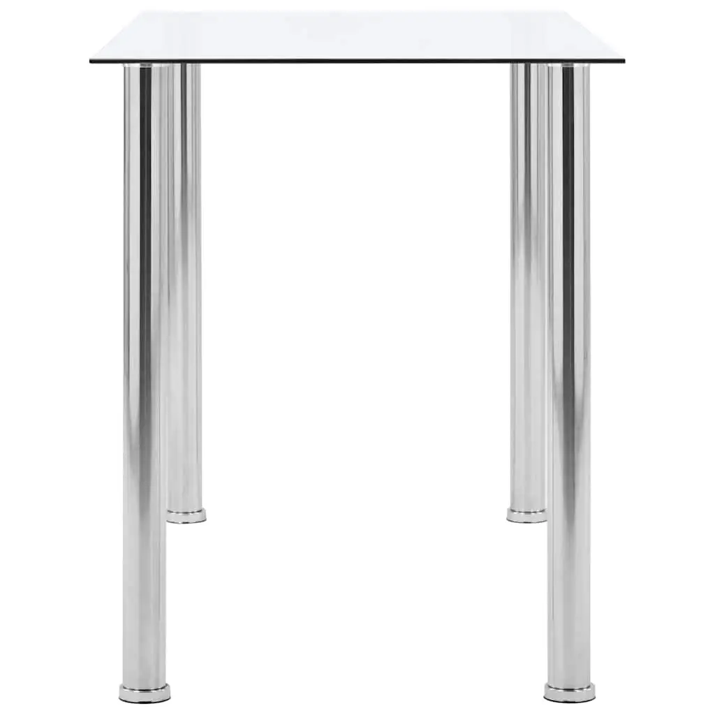 Dining Table with Tempered Glass Top